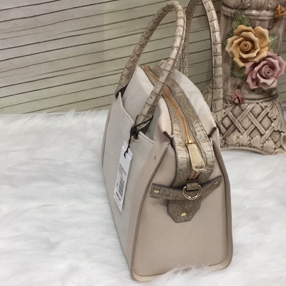 BRAHMIN Small Emily Stone Carson Satchel bag No longer Available in stores. Soft - Picture 3 of 8